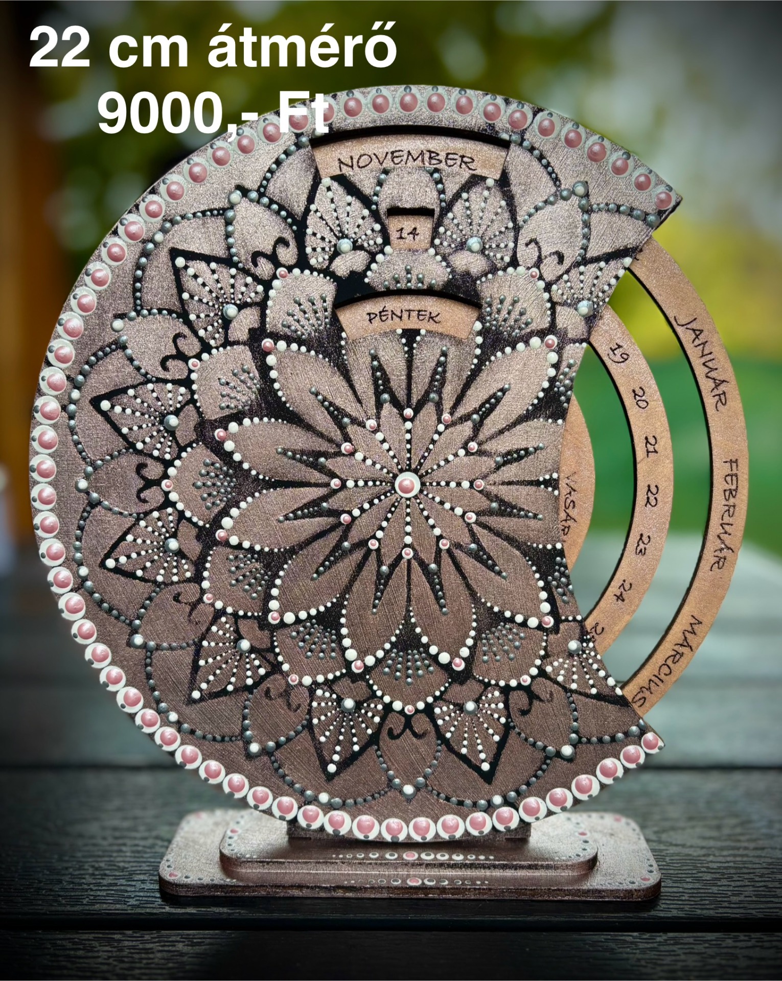 22 cm átmérő - 9.000,- Ft