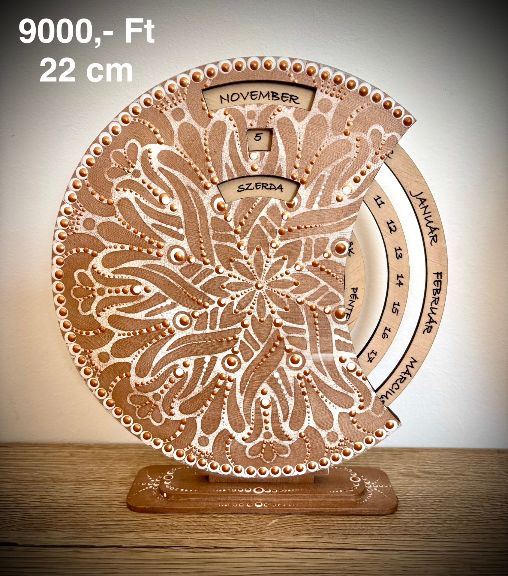 22 cm átmérő - 9.000,- Ft