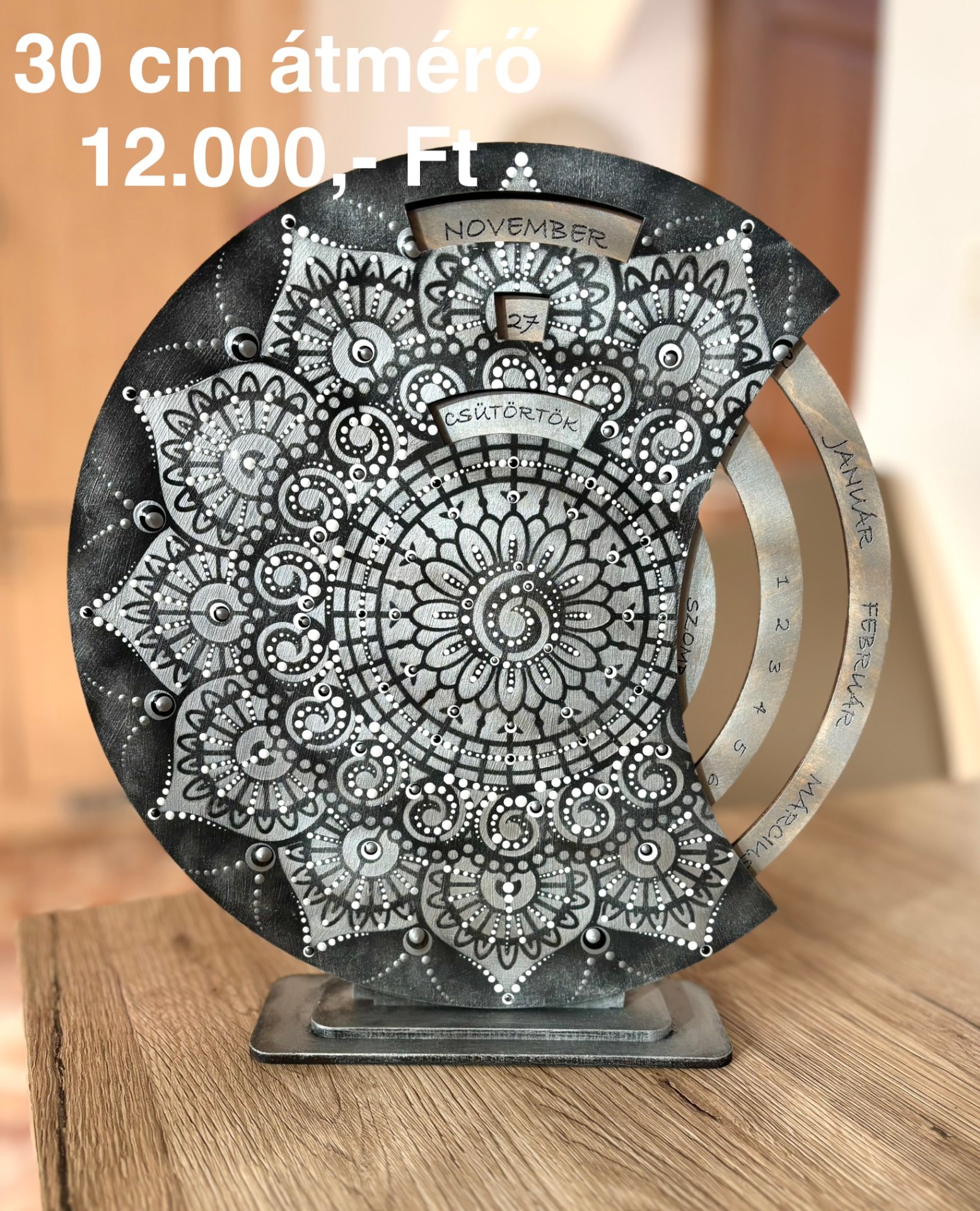 30 cm átmérő - 12.000,- Ft